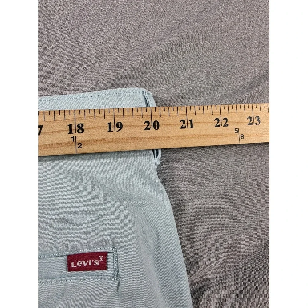 Lot of 2 Levi's XX Chino Standard Tapered Stretch‎ Shorts  Blue Mens 40